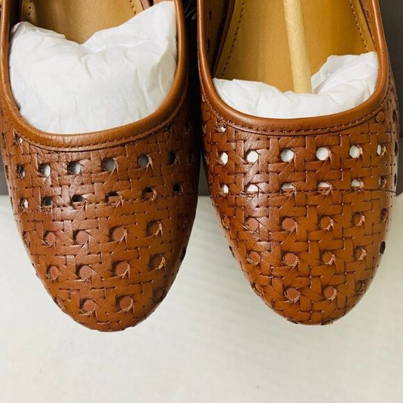 $159 Patricia Nash Allegra Pumps Shoes Tan Leather - Picture 2 of 7